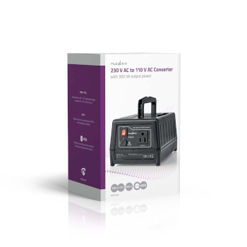 POCO102 Power converter | netvoeding | 230 v ac 50 hz | 270 w | randaarde stekker | zwart Verpakking foto