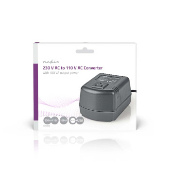 POCO105 Power converter | netvoeding | 230 v ac 50 hz | 70 w | randaarde stekker | zwart Verpakking foto