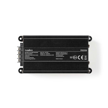 POCO106 Power converter | auto aangedreven | 24 v dc | 12 v dc | 240 w | schroefklem | voorzien van zekering Product foto