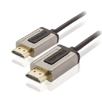 PROL1201 High speed hdmi kabel met ethernet hdmi-connector - hdmi-connector 1.00 m zwart Product foto