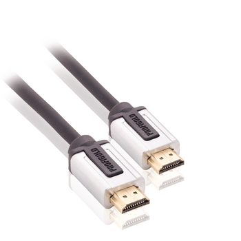 PROV1201 High speed hdmi kabel met ethernet hdmi-connector - hdmi-connector 1.00 m zwart Product foto