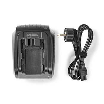 PTCM003FBK Powertool-lader | batterij-uitgang 7,2 - 18 v dc | black & decker, firestorm, dewalt Inhoud verpakking foto