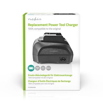 PTCM005FBK Powertool-lader | batterij-uitgang 14,4 v | makita, maktec  foto