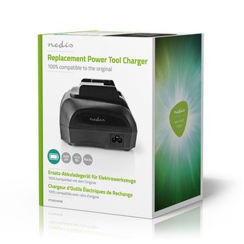 PTCM010FBK Powertool-lader | batterij-uitgang 18 v | makita, maktec Verpakking foto