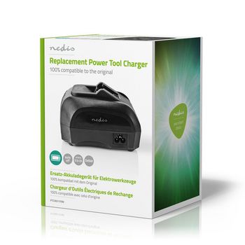 PTCM011FBK Powertool-lader | batterij-uitgang 10,8 - 20 v | black & decker, dewalt Verpakking foto