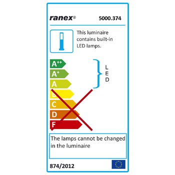 RA-5000374 Led tuinlamp met spies 3000 k  foto