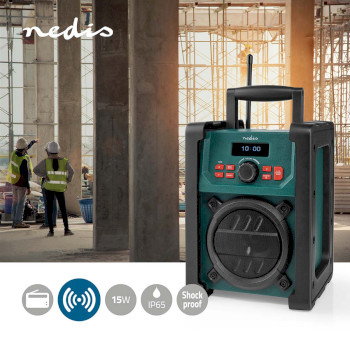 RDDB3100GN Dab+ radio | bouwradio | dab+ / fm | 2.2 \