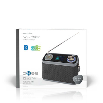 RDDB5200BK Dab+ radio | tafelmodel | dab+ / fm | 2.4 \