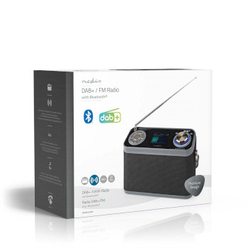 RDDB5200BK Dab+ radio | tafelmodel | dab+ / fm | 2.4 \