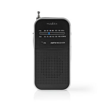 RDFM1110SI Fm-radio | draagbaar model | am / fm | batterij gevoed | analoog | 1.5 w | zwart-wit scherm | koptel