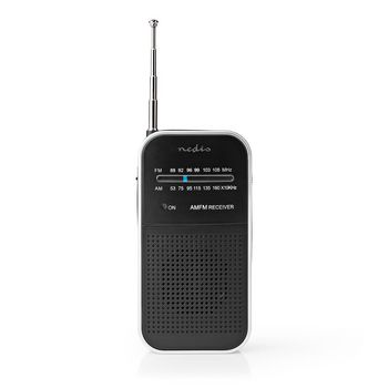 RDFM1110SI Fm-radio | draagbaar model | am / fm | batterij gevoed | analoog | 1.5 w | zwart-wit scherm | koptel Product foto