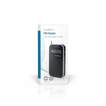 RDFM1110SI Fm-radio | draagbaar model | am / fm | batterij gevoed | analoog | 1.5 w | zwart-wit scherm | koptel  foto