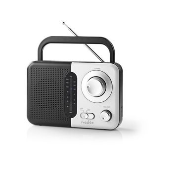 RDFM1300WT Fm-radio | draagbaar model | fm | batterij gevoed / netvoeding | analoog | 2.4 w | zwart-wit scherm  Product foto