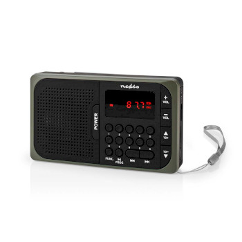RDFM2100GY Fm-radio | draagbaar model | fm | batterij gevoed / netvoeding | digitaal | 3.6 w | scherm grootte:  Product foto