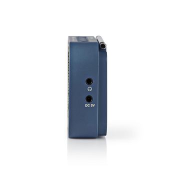 RDFM2200BU Fm-radio | 2,1 w | klok & alarm | grijs / blauw Product foto