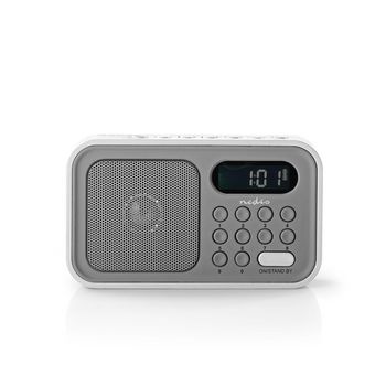 RDFM2200WT Fm-radio | draagbaar model | fm | batterij gevoed / netvoeding | digitaal | 2.1 w | scherm grootte: 