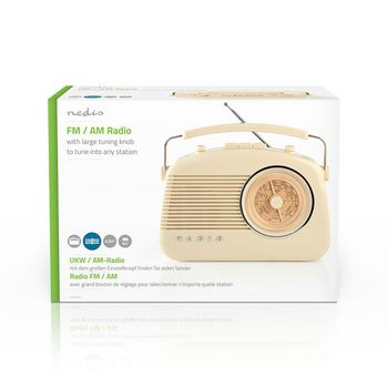 RDFM5000BG Fm-radio | tafelmodel | am / fm | batterij gevoed / netvoeding | analoog | 4.5 w | bluetooth® | Verpakking foto