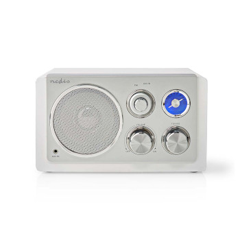 RDFM5110WT Fm-radio | tafelmodel | fm | netvoeding | analoog | 15 w | wit Product foto