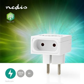 RFP130EWT Rf-stekker | 433 mhz | 1500 w | euro | -10 - 40 °c | wit Product foto