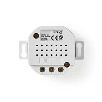 RFPS110WT Rf-stekker | 433.92 mhz | 1000 w | wit Product foto