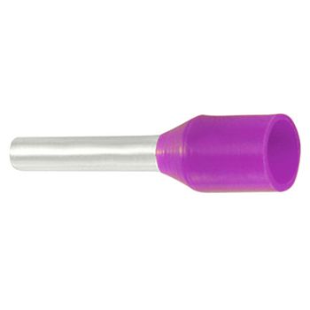 RND 465-00193 Adereindhuls violet 0.25 mm²/6 mm pu = 100 st