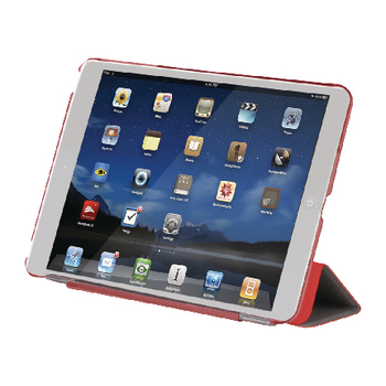 SA542 Tablet folio-case apple ipad mini 4 rood In gebruik foto