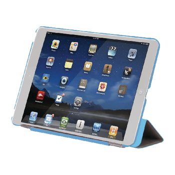 SA547 Tablet folio-case apple ipad mini 4 blauw In gebruik foto
