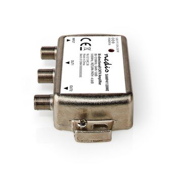 SAMP41120ME Catv-versterker | versterking: 12 db | 85 - 1218 mhz | outputs: 2 | return path | zilver Product foto