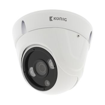 SAS-AHDCAM01 Hd dome beveiligingscamera ip66 wit Product foto