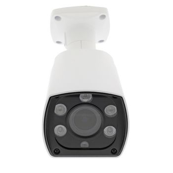 SAS-AHDCAM12Z Full hd bullet beveiligingscamera met zoom ip66 wit Product foto