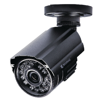 SAS-CAM1100 Bullet beveiligingscamera 700 tvl ip66 zwart Product foto