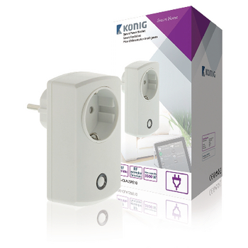 SAS-CLALSPE10 Smart home plug-in stopcontact - schuko / type f (cee 7/7)