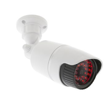 SAS-DUMMY120W Bullet dummy camera ip44 wit Product foto