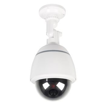 SAS-DUMMY210W Dome dummy camera ip44 wit Product foto