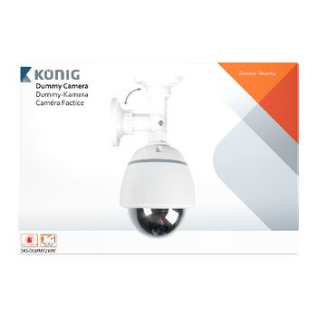 SAS-DUMMY210W Dome dummy camera ip44 wit Verpakking foto