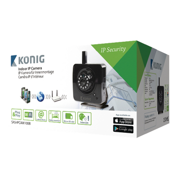 SAS-IPCAM100B Ip-camera binnen vga zwart Verpakking foto