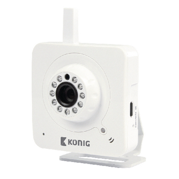SAS-IPCAM100W Ip-camera binnen vga wit