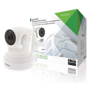 SAS-IPCAM210W Hd pan-tilt ip-camera binnen 1280x720 wit