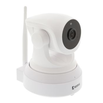 SAS-IPCAM210W Hd pan-tilt ip-camera binnen 1280x720 wit Product foto