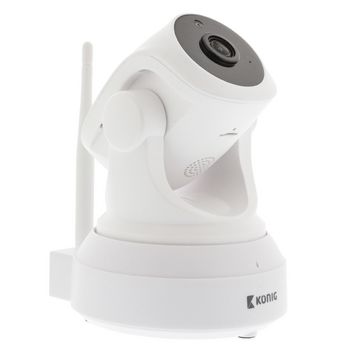 SAS-IPCAM210W Hd pan-tilt ip-camera binnen 1280x720 wit Product foto