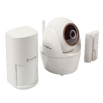 SAS-SETIPC011W Full hd smart ipcam-set binnen 1080p wit In gebruik foto