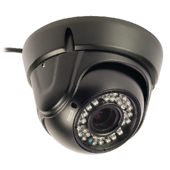 SAS-CAM2200 Dome beveiligingscamera 700 tvl ip66 zwart Product foto