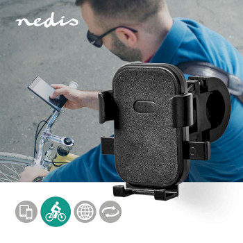 SBHR110BK Smartphonehouder fiets | universeel | verstelbare breedte | verstelbaar Product foto