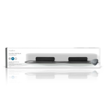 SBMT55BK Soundbar beugel | geschikt voor: sonos® beam™ | wand | 5 kg | vast | abs / staal | zwart  foto