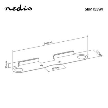 SBMT55WT Soundbar beugel | geschikt voor: sonos® beam™ | wand | 5 kg | vast | abs / staal | wit Product foto