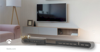 SBMT56BK Soundbar beugel | geschikt voor: sonos® arc™ | wand | 10 kg | vast | abs / staal | zwart Product foto