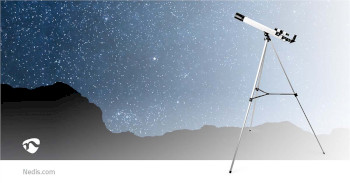 SCTE5060WT Telescoop | diafragma: 50 mm | brandpuntsafstand: 600 mm | finderscope: 5 x 24 | maximale werkhoogte Product foto