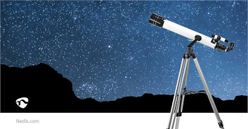 SCTE7070WT Telescoop | diafragma: 70 mm | brandpuntsafstand: 700 mm | finderscope: 5 x 24 | maximale werkhoogte Product foto