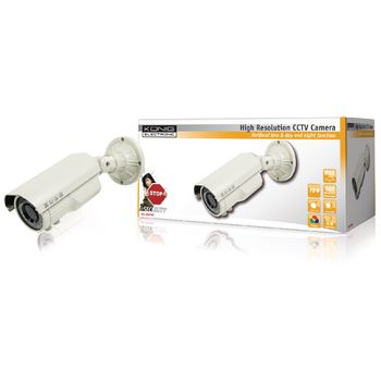 SEC-CAM760 Hoge resolutie cctv camera met varifocus lens