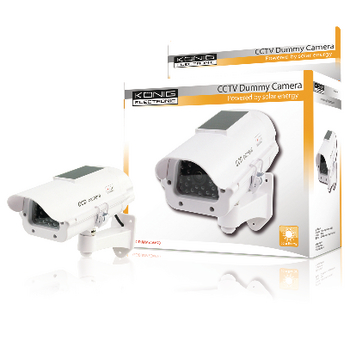 SEC-DUMMYCAM70 Dummy buitencamera met zonnepaneel